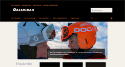 Desktop Screenshot of dalskidan.se